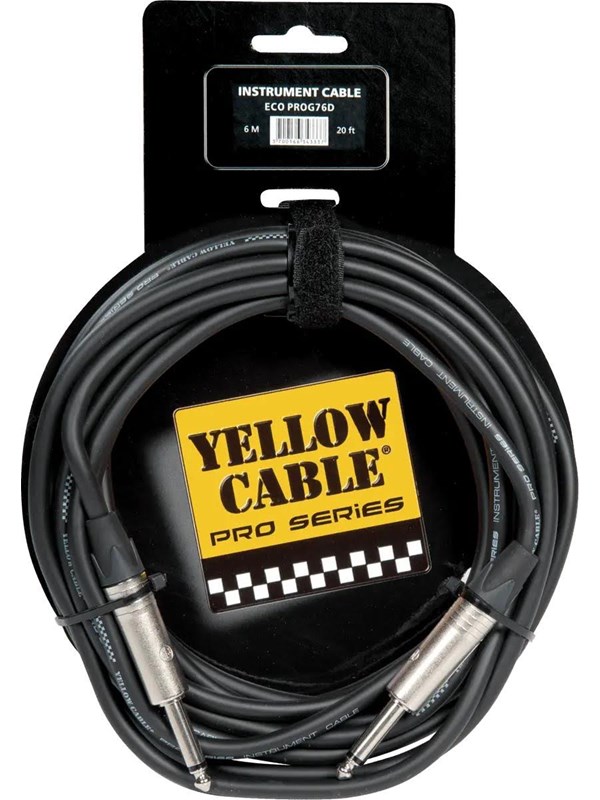 Yellow Cable PRO76D - Neutrik 1/4 jack/jack -kaapeli 6 metriä
