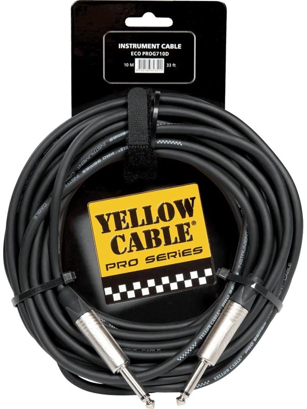 Yellow Cable PRO710D - Neutrik 1/4 jack/jack kaapeli 10 metriä