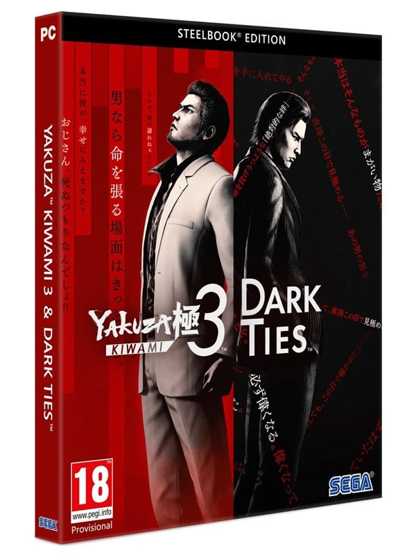 Yakuza Kiwami 3 & Dark Ties (Steelbook Edition) - Windows - Toiminta/Seikkailu