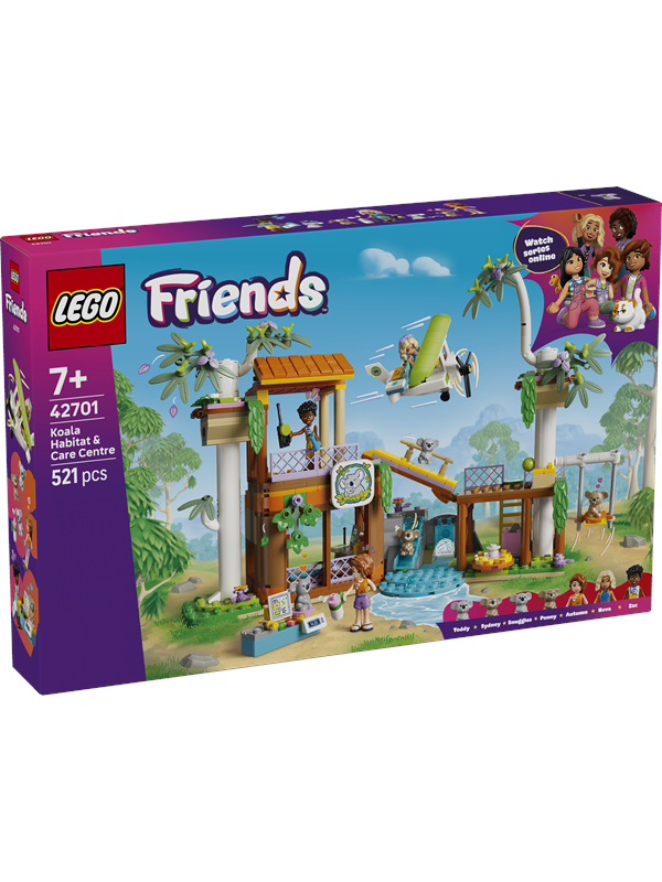 LEGO Friends 42701 Koalan elinympäristö ja hoitokeskus