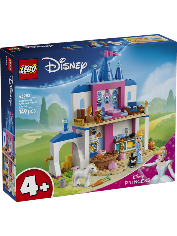 LEGO Disney 43283 Tuhkimon linna ja eläinystävät