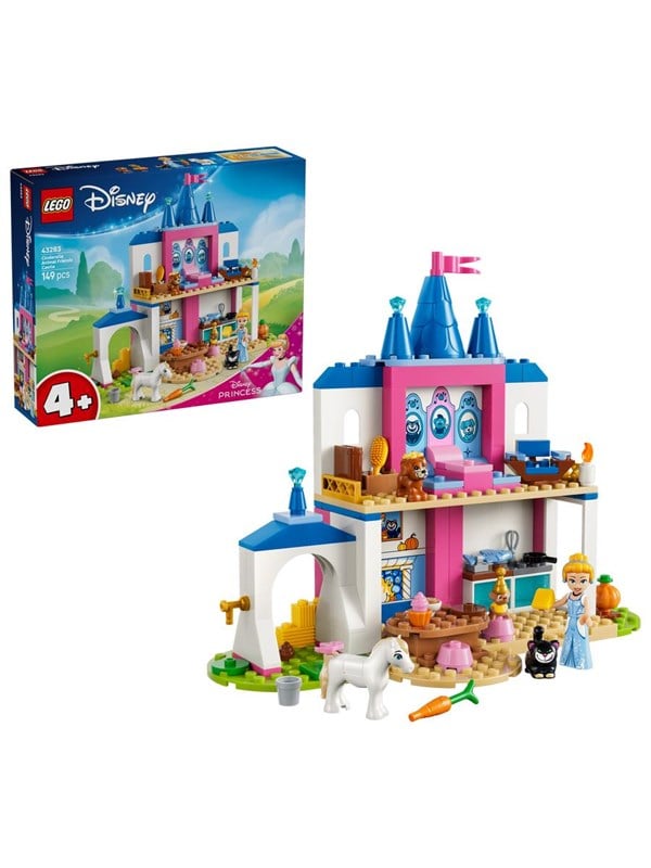 LEGO Disney 43283 Tuhkimon linna ja eläinystävät