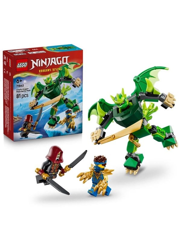 LEGO Ninjago 71862 Lloydin lohikäärmerobottitaistelupakkaus