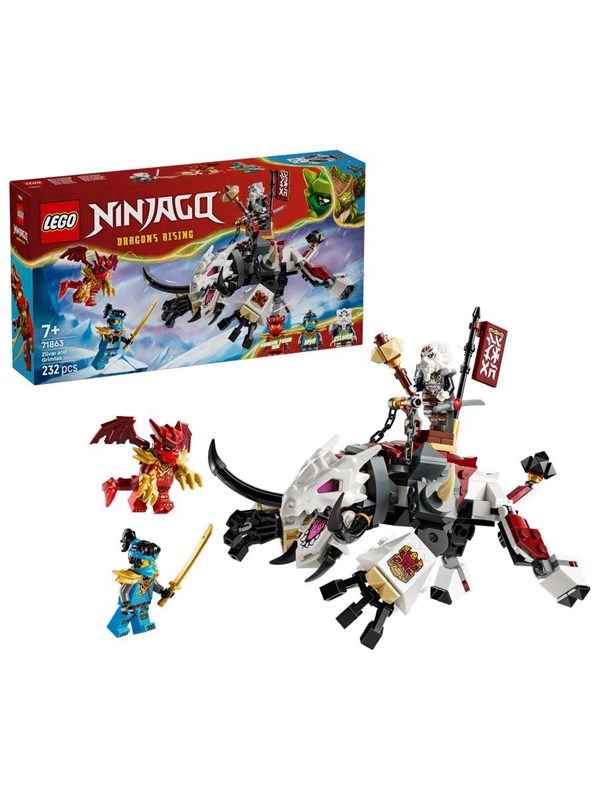 LEGO Ninjago 71863 Zilvar ja lohikäärmepeto Grimtak