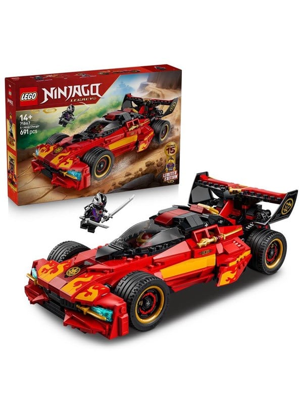 LEGO Ninjago 71867 Ninja-auto X-1 - 15-vuotisjuhlamalli