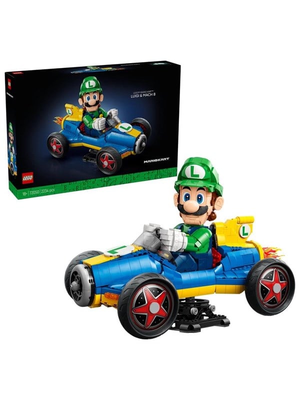 LEGO Super Mario 72050 Mario Kart™ - Luigi ja Mach 8