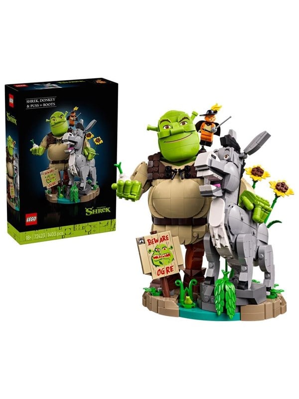 LEGO Shrek 72423 Shrek, Aasi ja Saapasjalkakissa