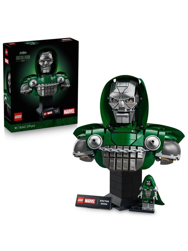 LEGO Super Heroes 76345 Tohtori Doomin rintakuva