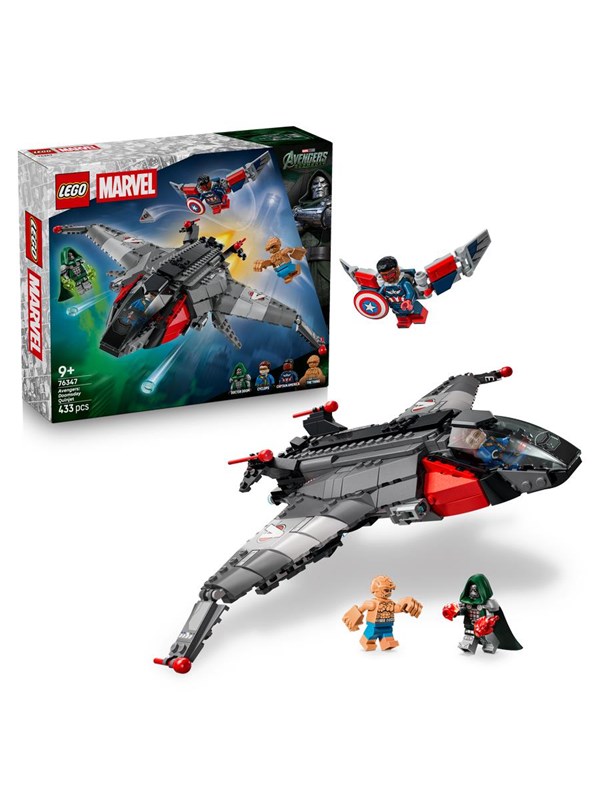 LEGO Marvel 76347 Avengers: Doomsday ‑elokuvan Quinjet
