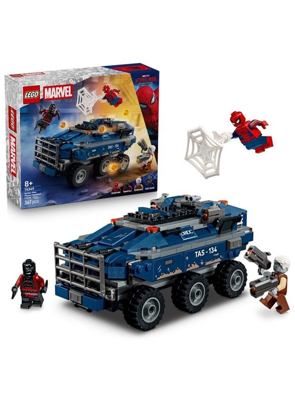 LEGO Super Heroes 76349 Spider-Man ja vankilakuljetuksen takaa-ajo
