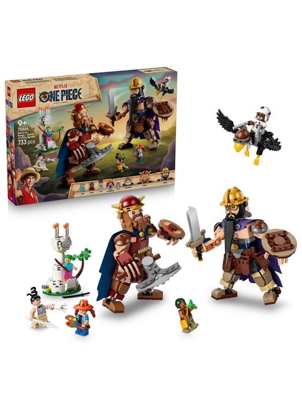 Dorry vastaan Brogy – Little Gardenin jättiläiset LEGO® ONE PIECE (75644)
