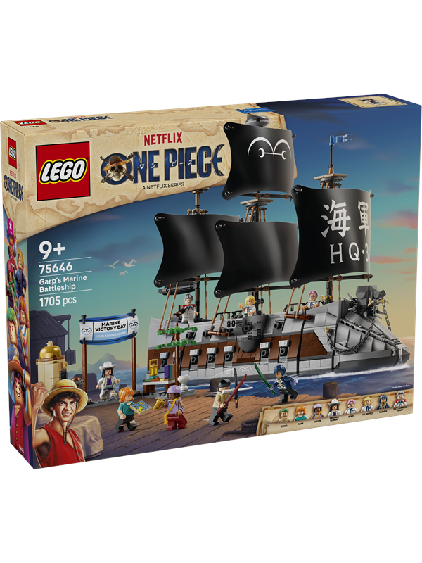 LEGO ONE PIECE 75646 Garpin taistelulaiva