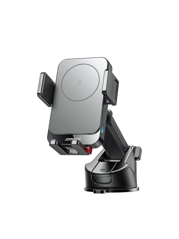 Joyroom JR-ZS241S car mount with inductive charger for dashboard - black