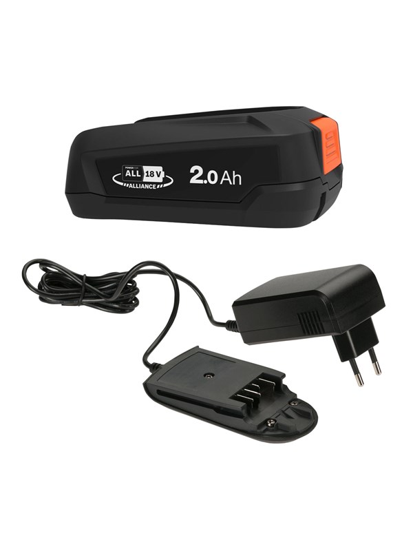 Gardena Starter-Kit P4A 1 x System Akku PBA 18V/36 2,0 Ah + quick charger AL 18V-20