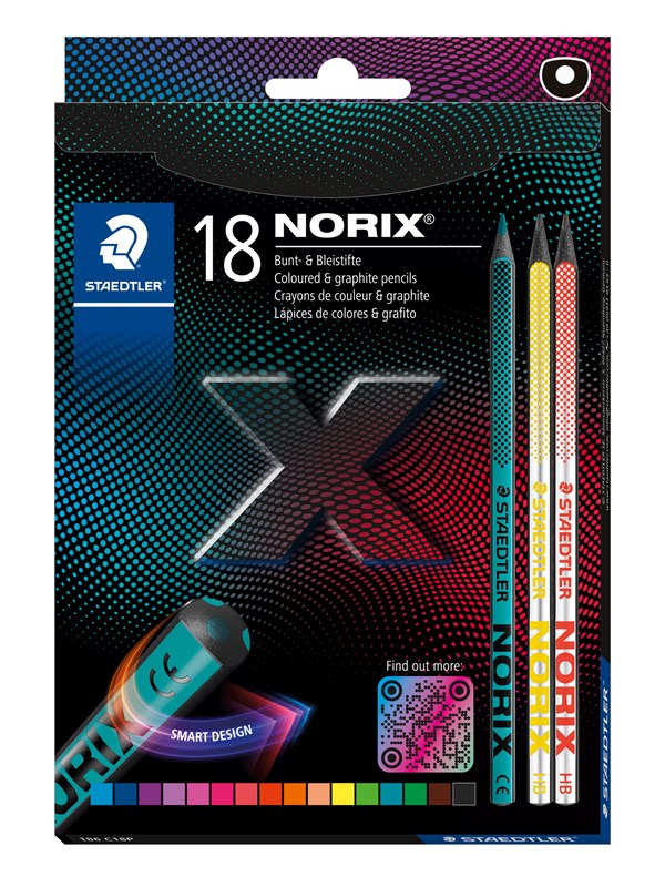 Staedtler Kombi Set NORIX 18pc 100% PEFC