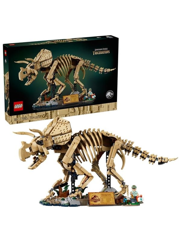 LEGO Jurassic World 77985 Dinosaurusfossiilit: Triceratops