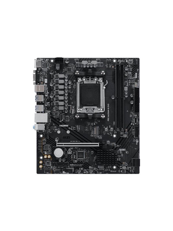MSI PRO A620AM-B EVO Emolevy - AMD A620A - AMD AM5 - DDR5 RAM - ATX