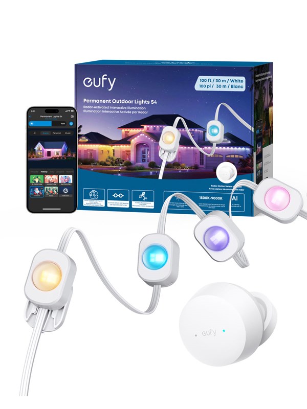 Eufy Pysyvät Ulkovalot S4 30 m