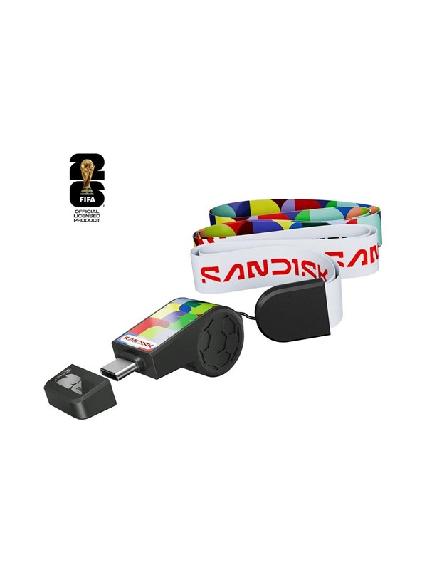 SANDISK - FIFA World Cup 2026 (Global Ediiton) - USB flash drive - 128 GB - 128GB - USB-tikku