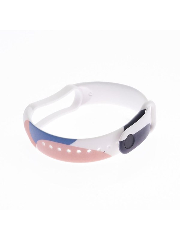 Hurtel Strap Moro band for Xiaomi Mi Band 3 / 4 Silicone Strap Watch Bracelet Pattern 10