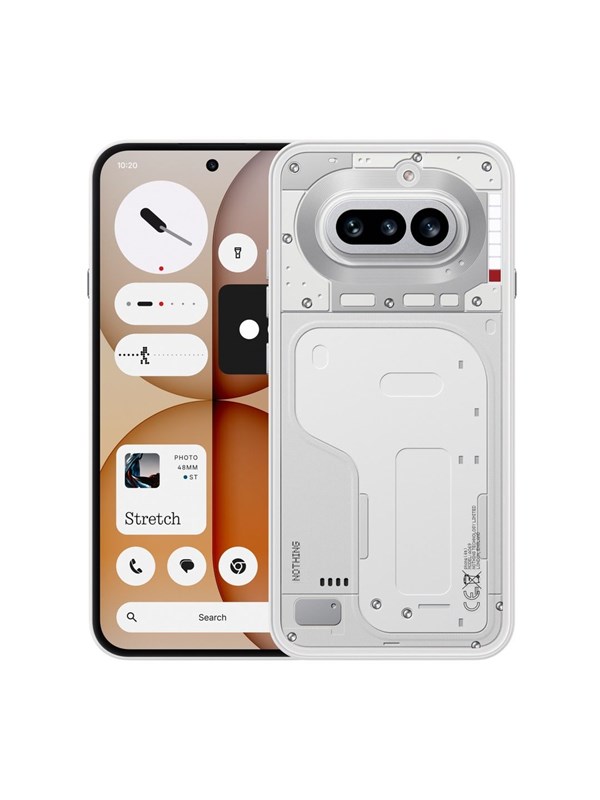 Nothing 4a, 17,2 cm (6.78), 8 GB, 128 GB, 50 MP, Android 16.0, Valkoinen