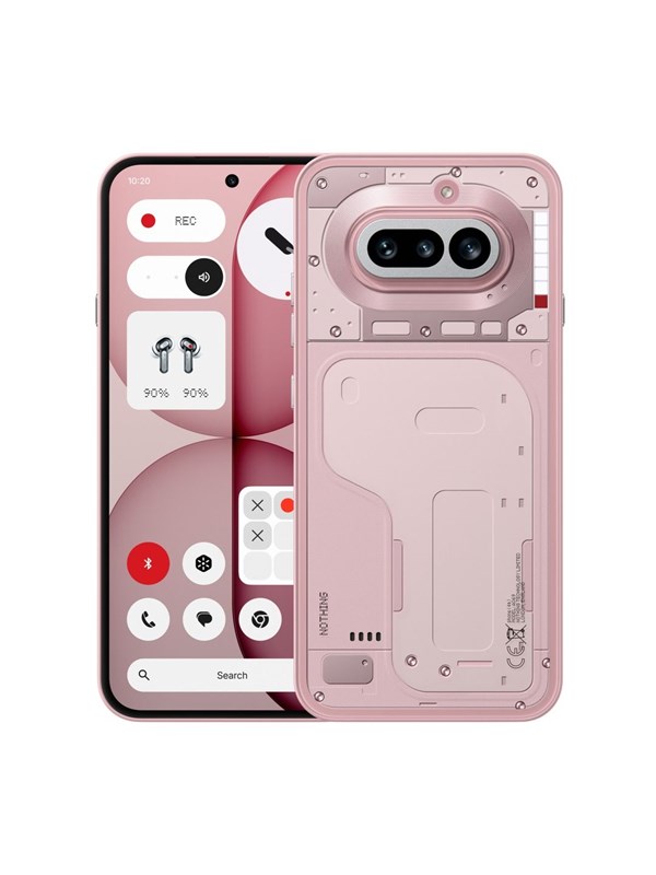 Nothing 4a, 17,2 cm (6.78), 12 GB, 256 GB, 50 MP, Android 16.0, Vaaleanpunainen