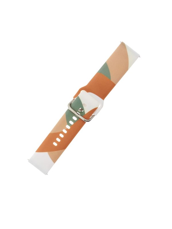 Hurtel Strap Moro for Samsung Galaxy Watch 40 / 41 / 42 / 43 / 44 mm Silicone Bracelet Watch Band - Pattern 3