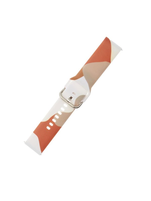 Hurtel Strap Moro for Samsung Galaxy Watch 40 / 41 / 42 / 43 / 44 mm Silicone Bracelet Watch Band - Pattern 5