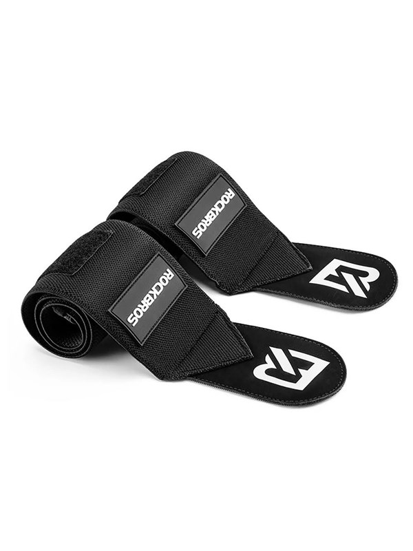 Rockbros 0431001 sports wristband - black (2 pcs.)