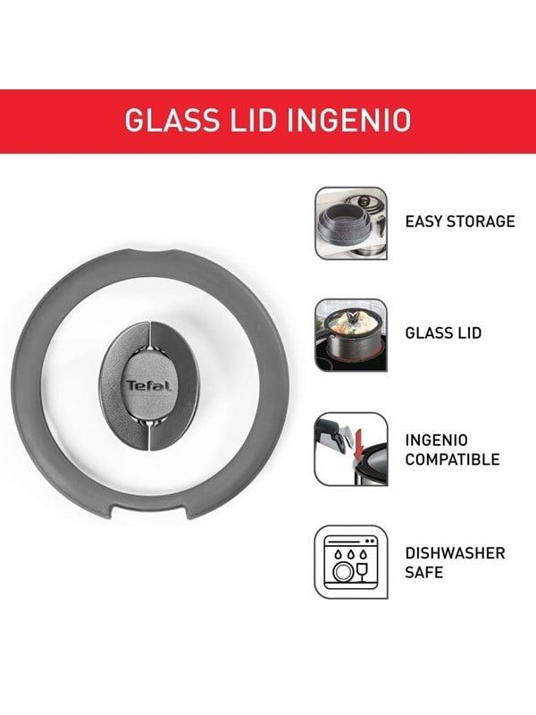 Tefal Ingenio glass lid 24 cm