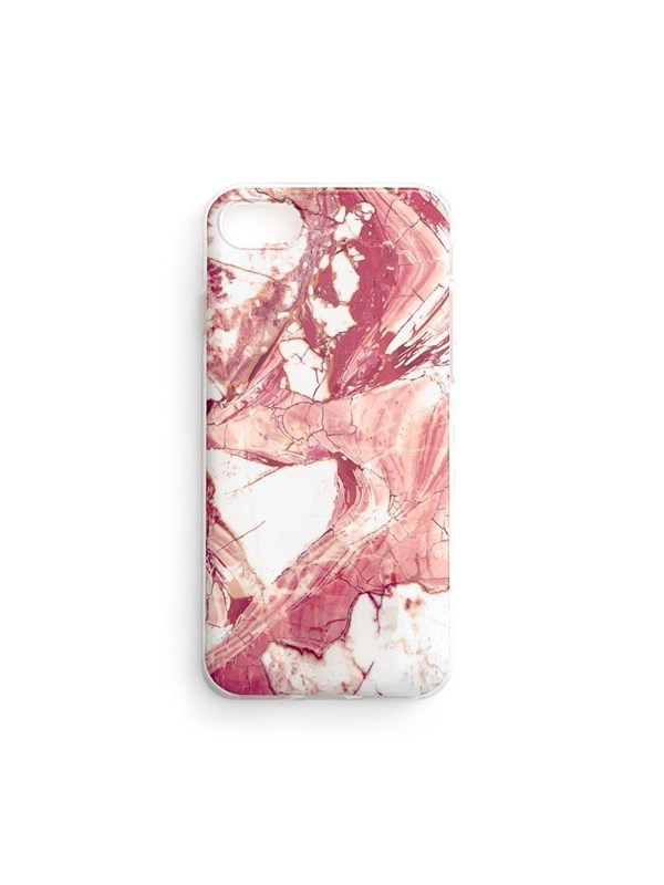 Wozinsky Marble Gel Case Marble Cover Samsung Galaxy A73 Pink