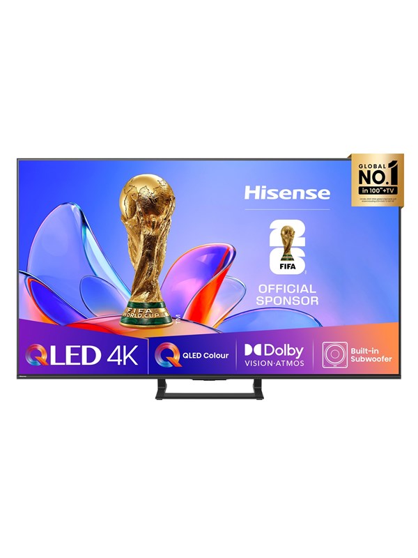 Hisense 65" Televisio LED 4K A7Q 65A7Q 165.1 cm (65") 4K Ultra HD Smart TV Wi-Fi Black 400 cd/m²