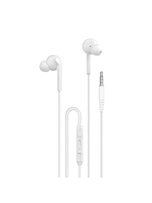Dudao X3+ In-Ear Headphones Wired Minijack 3.5mm - White
