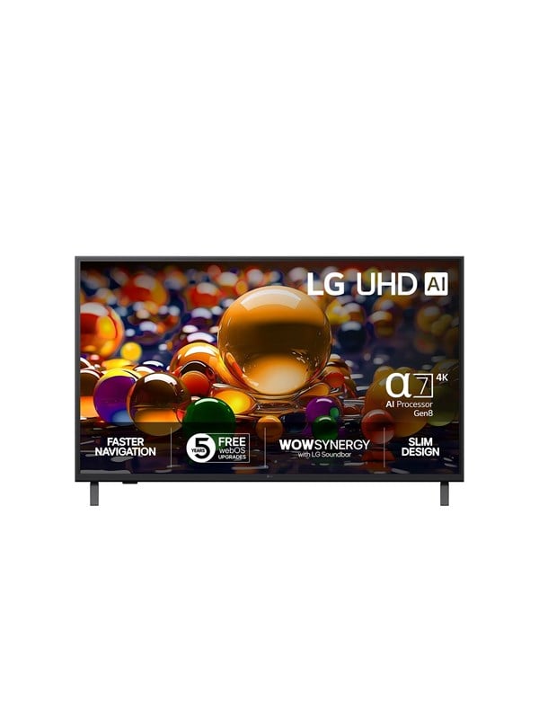 LG 43" Televisio LED 4K 43" UHD AI UA74 4K Smart TV 2025