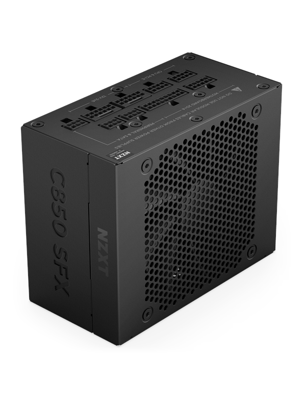NZXT C850 SFX Virtalähde - 850 Watt - 92 mm - ATX 3.1 - 80 Plus Kulta sertifioitu