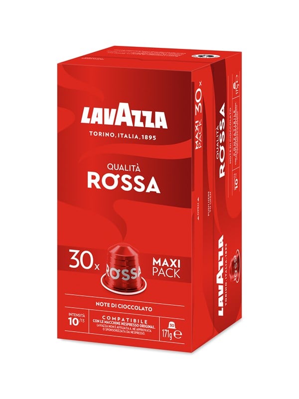 Lavazza Qualita Rossa aluminium caps - 30 pcs
