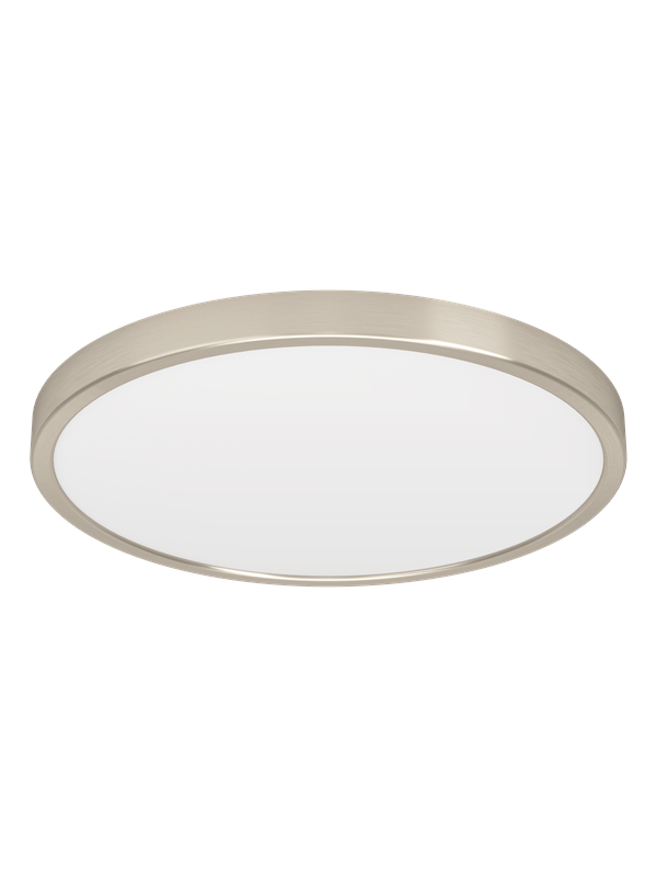EGLO FUEVA 6-Z Matter ceiling lamp Ø390 mm LED RGB/CCT brushed steel