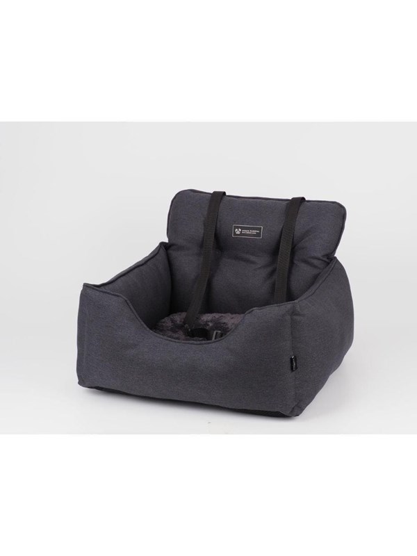 Nordic Paws - Cozy Luksus Bilsæde 53x50x35cm - One-Size - Grey