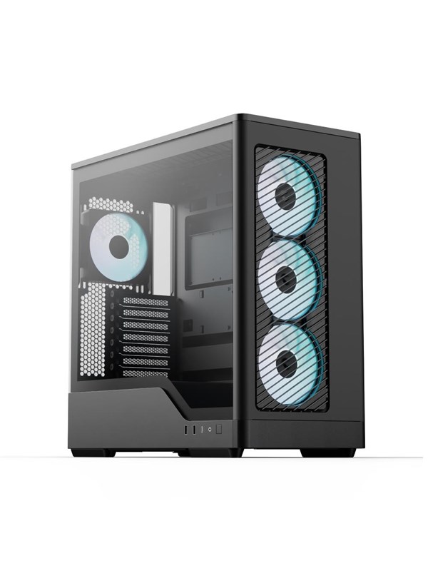 AeroCool D520A - Kotelot - Musta