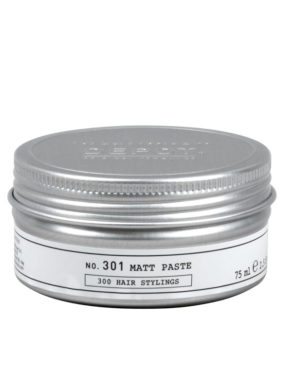 Depot 301 Hair Styling Paste Matte Texture Strong Hold 75 ml