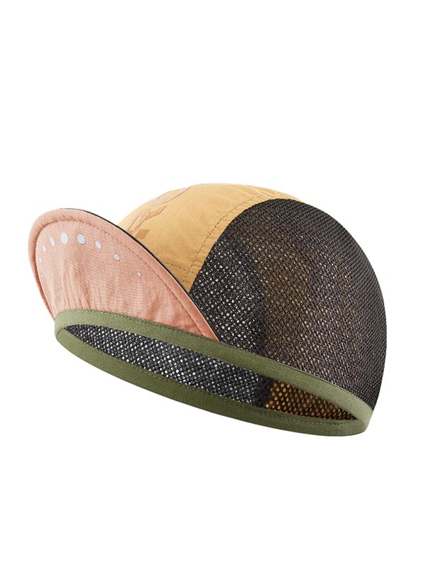 Rockbros Cycling Cap with Visor Helmet Cover - Yellow