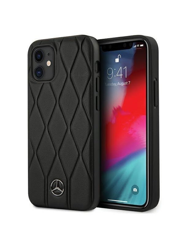 Mercedes Wave Line iPhone 12 mini Case - Black