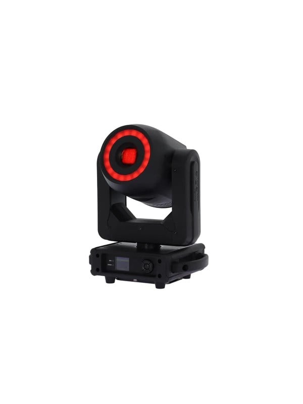 Algam Lighting 150W liikkuva heitin RGB LED -renkaalla, pyörivä prisma
