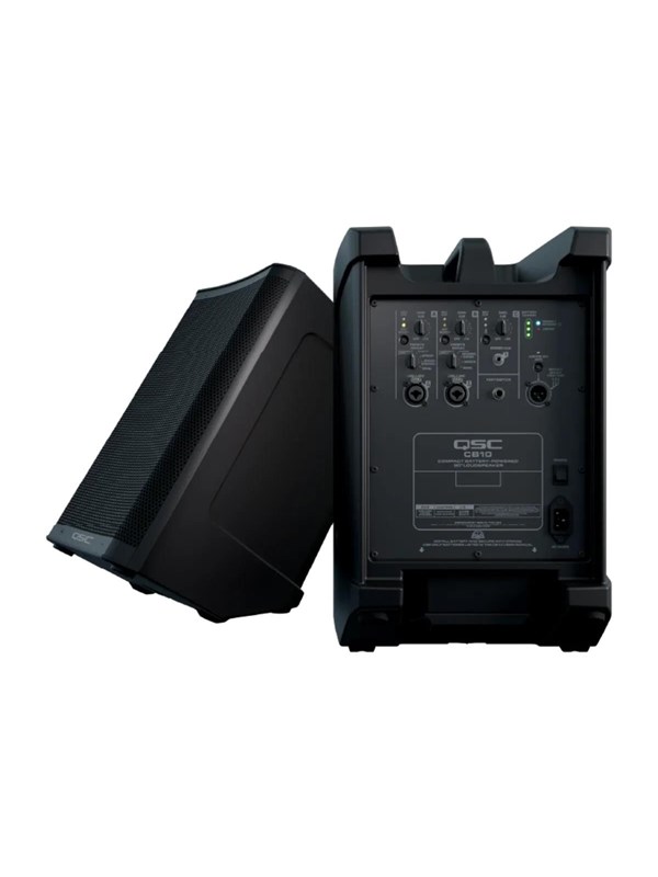 QSC CB10 - 10" Bluetooth 2-tie PA-kaiutin - akkukäyttöinen - 220W RMS