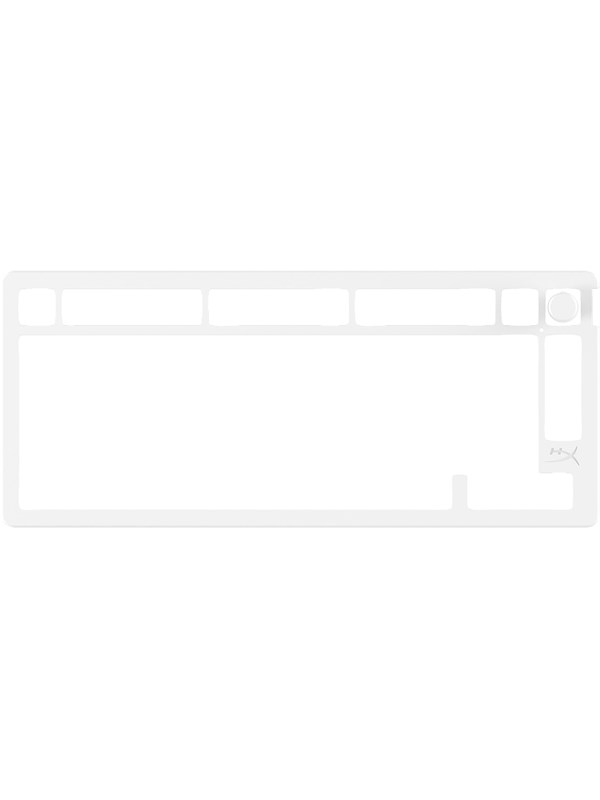 HyperX Alloy Rise 75 (75%) - Top Plate - White - Pelinäppäimistö - ilman numpadia - Valkoinen
