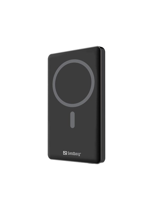 Sandberg Magnet Powerbank 5000 Saver Powerbank - musta - 5 Ah