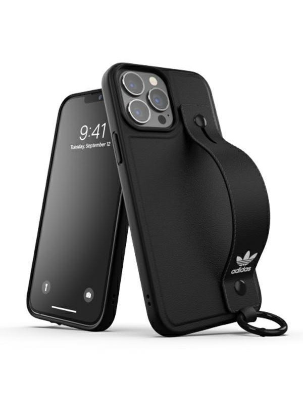 Adidas OR Hand Strap Case for iPhone 13 Pro Max - Black