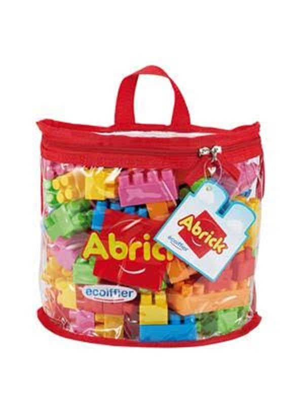 Ecoiffier Half-Moon Bag with 100 Pieces