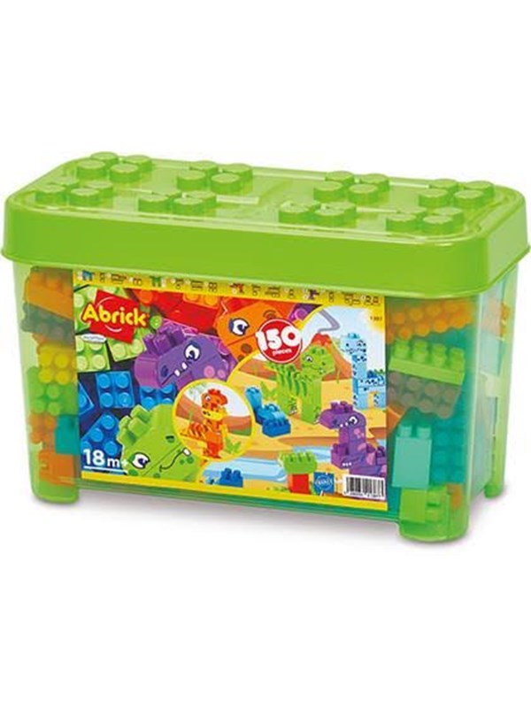 Ecoiffier 150 pieces Dinosaurs Barrel