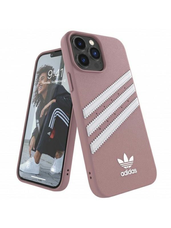 Adidas OR Molded Case PU for iPhone 13 Pro Max - Pink